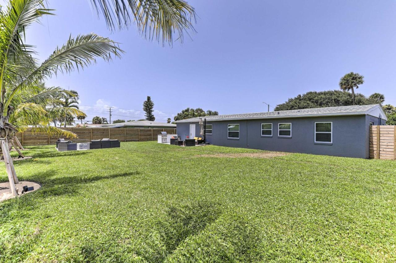 Beach House With Outdoor Kitchen, Walk To Coast Cocoa Beach Luaran gambar