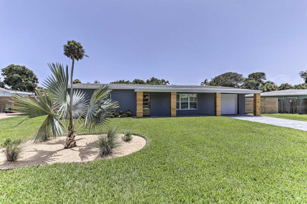 Beach House With Outdoor Kitchen, Walk To Coast Cocoa Beach Luaran gambar